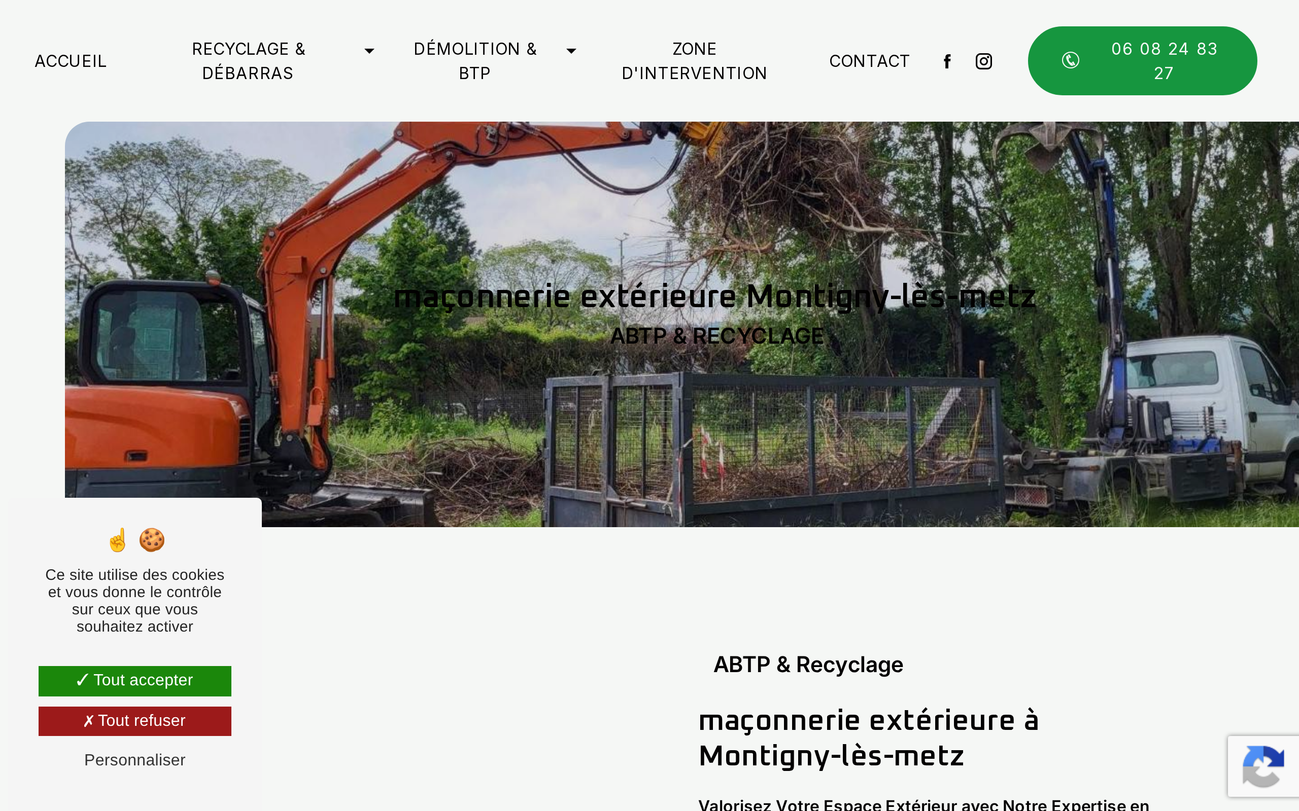 Aperçu du site ABTP & Recyclage