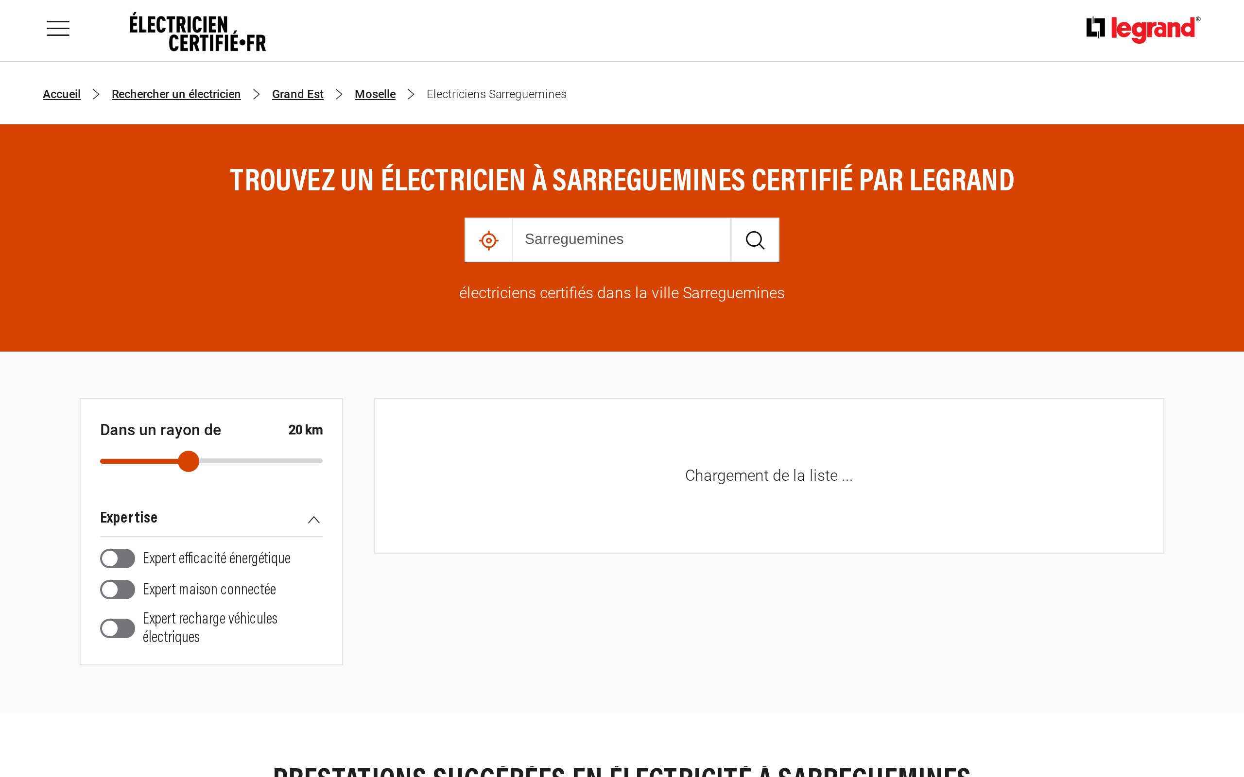 Aperçu du site Electriciencertifie