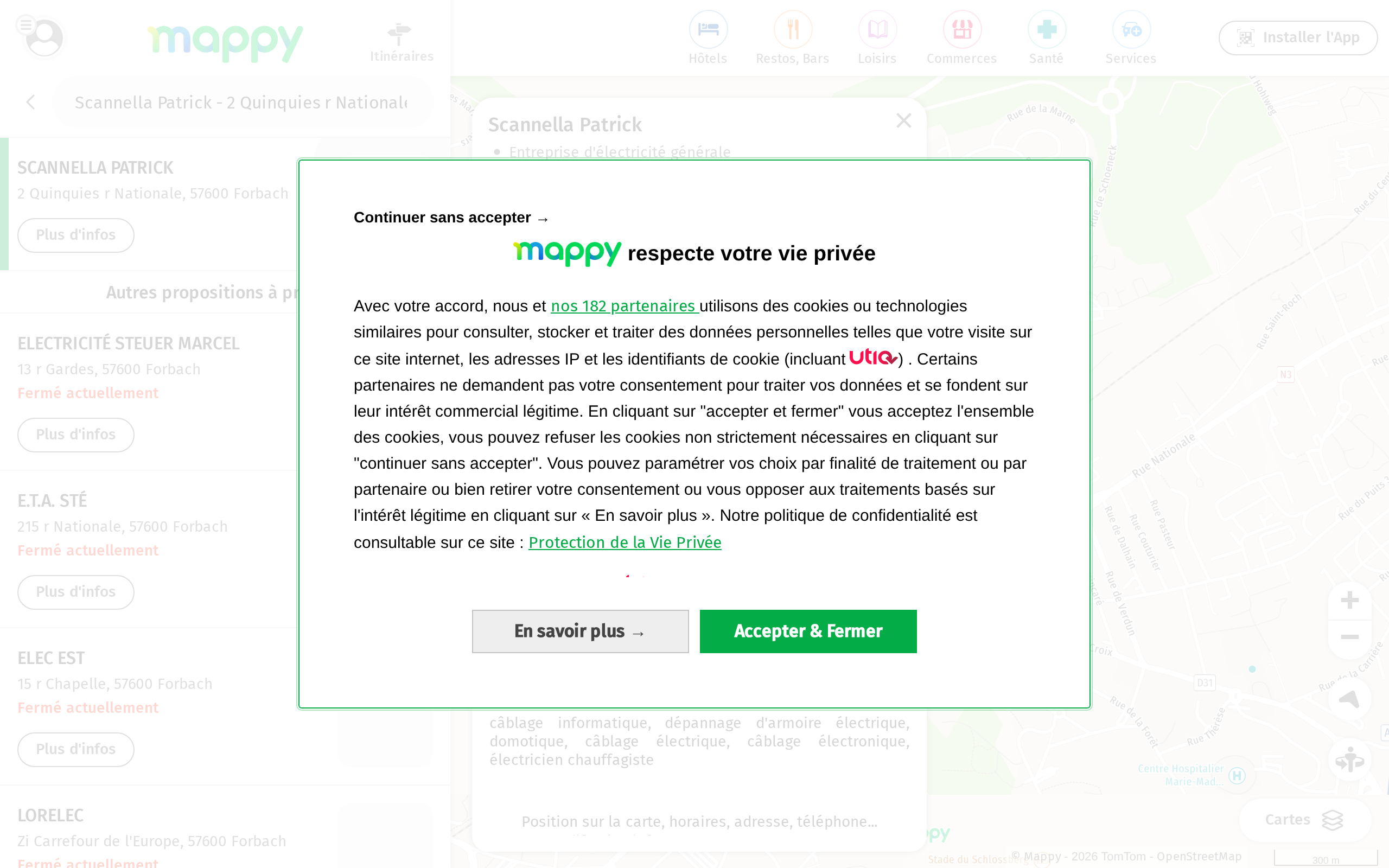 Aperçu du site SCANNELLA PATRICK