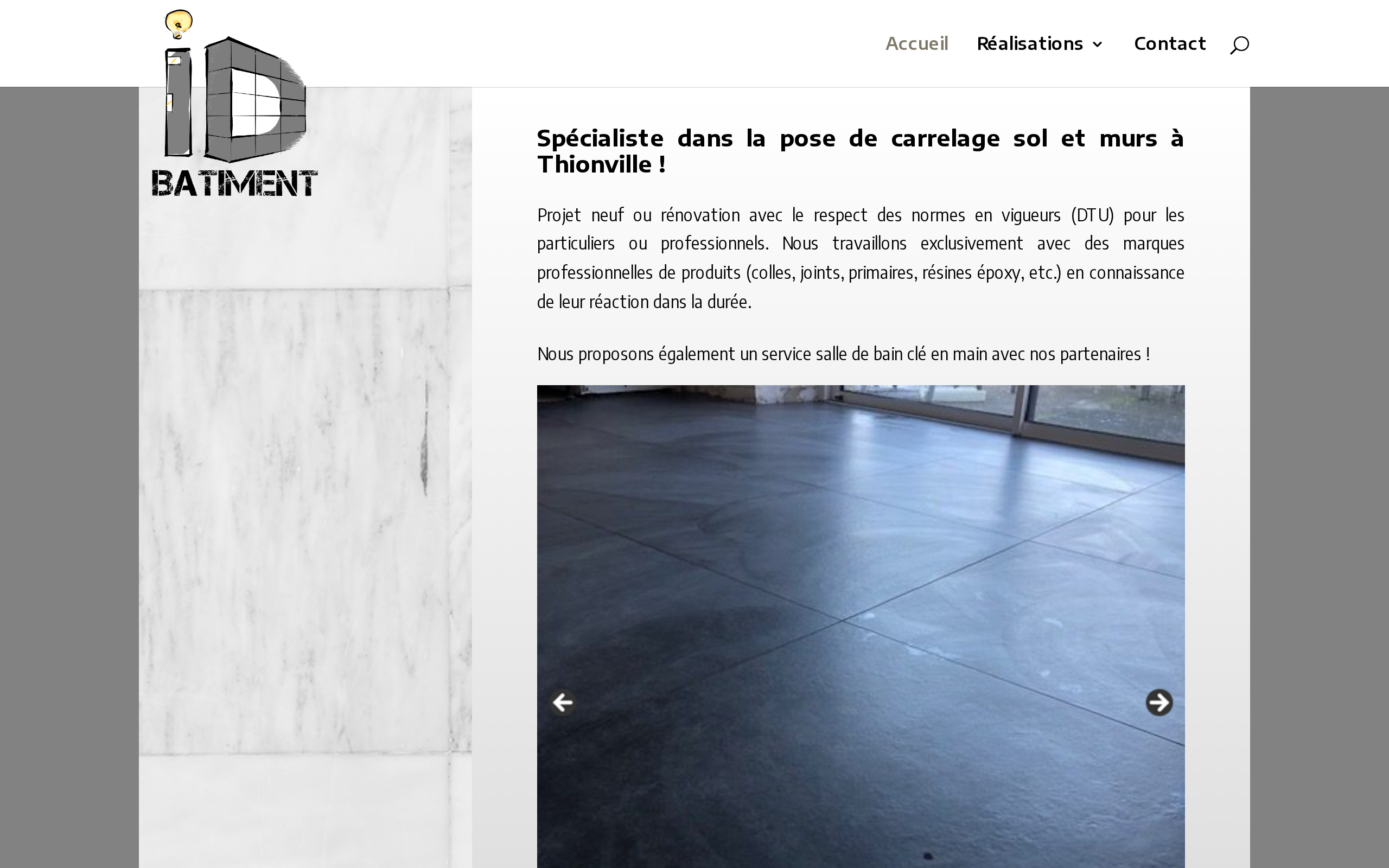 Aperçu du site ID-BATIMENT