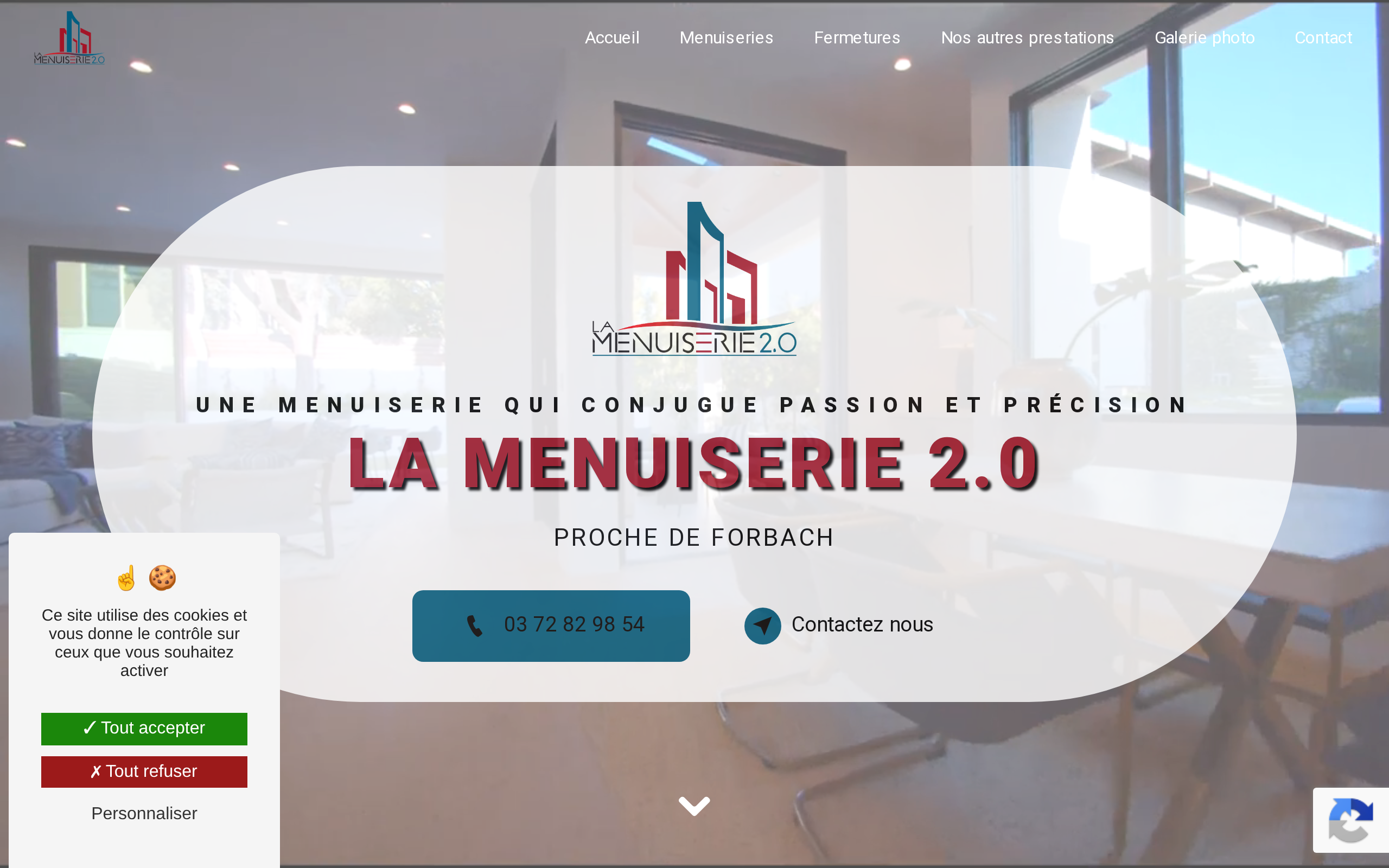 Aperçu du site La Menuiserie 2.0