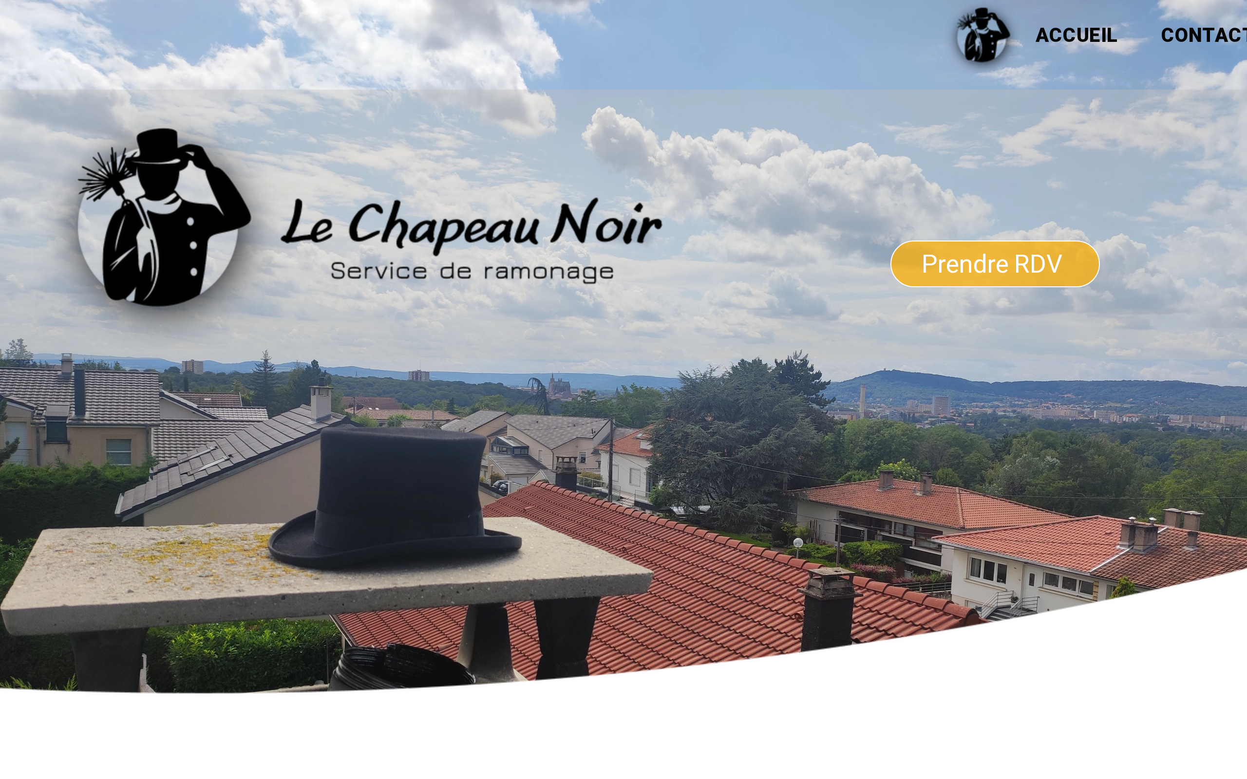 Aperçu du site Le Chapeau Noir