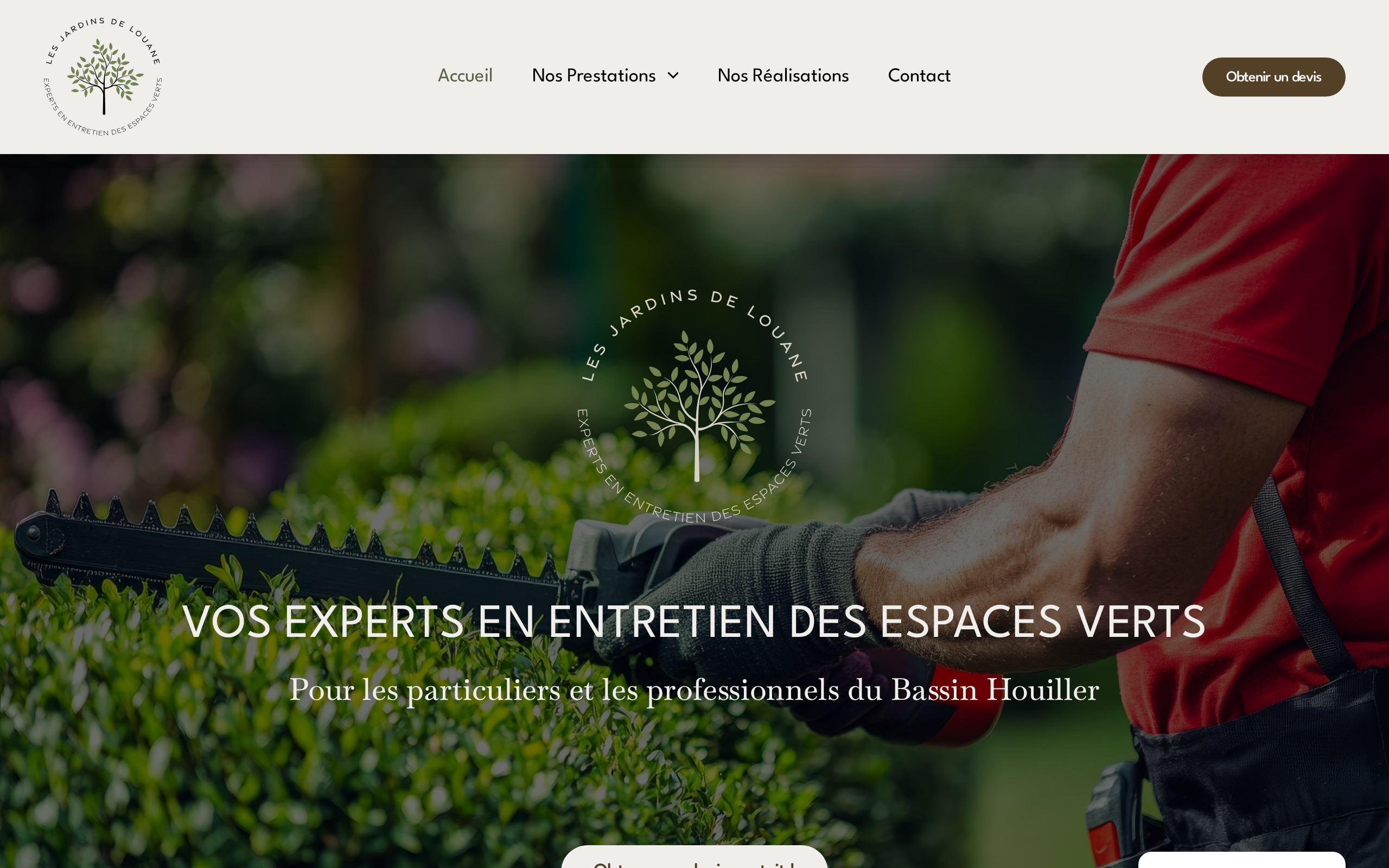 Aperçu du site Les Jardins de Louane