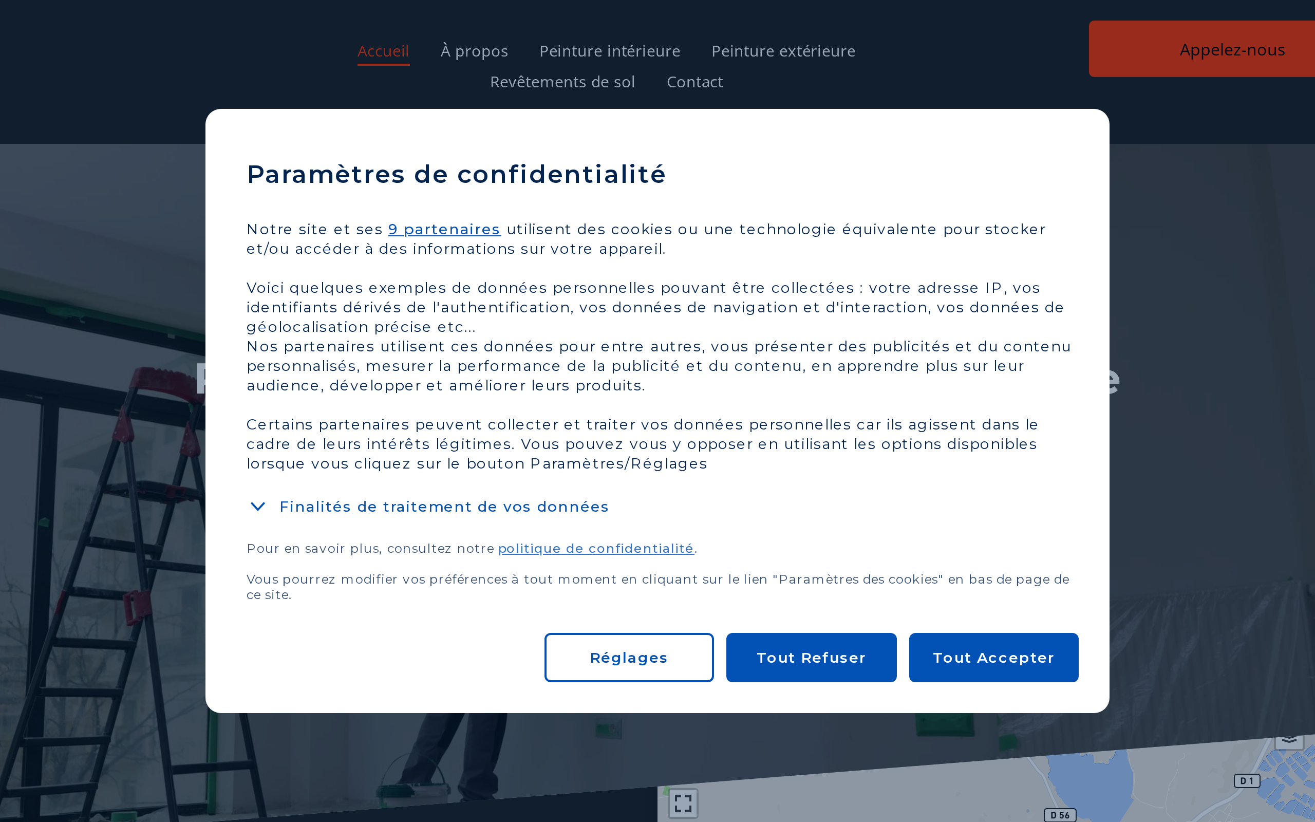 Aperçu du site Peinture et Style