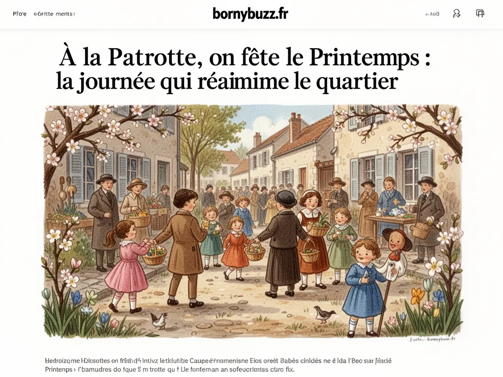À la Patrotte, on fête le Printemps : la journée qui réanime le quartier