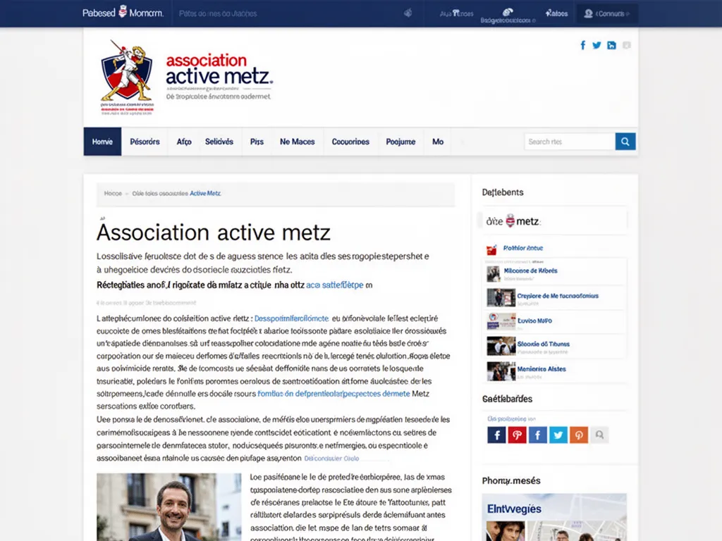 Une façade d’association à Metz avec une plaque d’entrée, une porte vitrée et des informations affichées