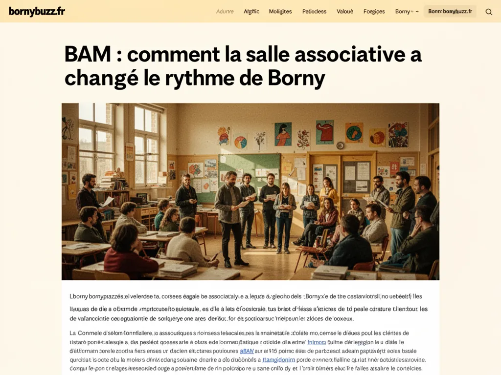 BAM : comment la salle associative a changé le rythme de Borny
