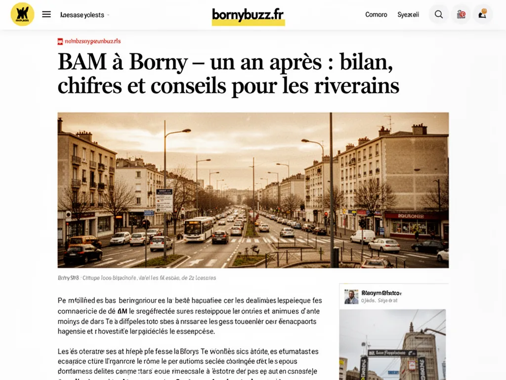 BAM à Borny : un an après : bilan, chiffres et conseils pour les riverains