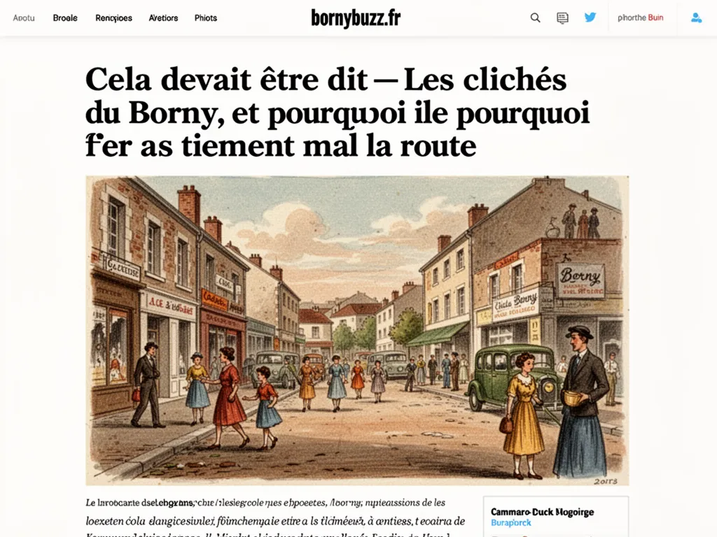 Cela devait être dit : Les clichés du Borny, et pourquoi ils tiennent mal la route