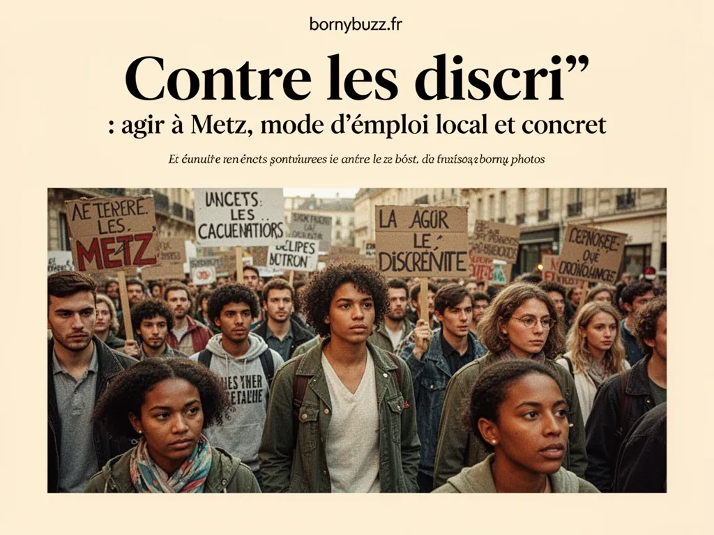 Contre les discri' : agir à Metz, mode d'emploi local et concret