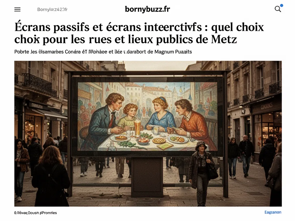 Un enfant assis sur un canapé tient une tablette, un autre regarde la télévision dans un salon familial