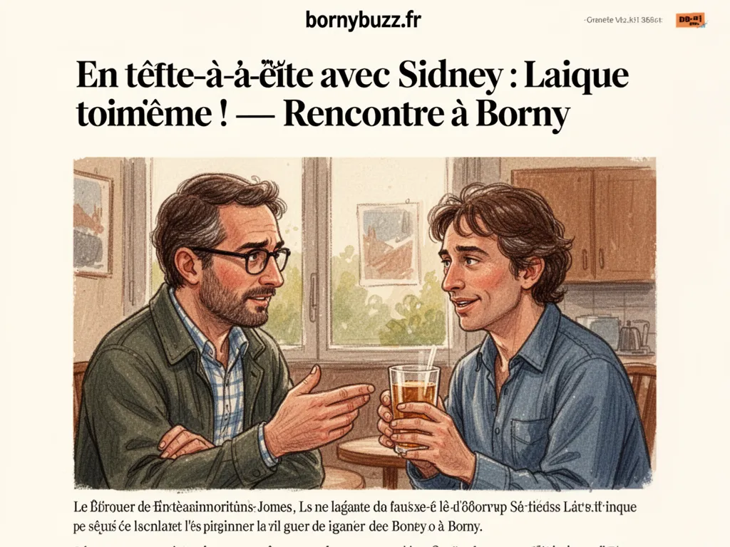 En tête-à-tête avec Sidney : Laïque toi-même ! : Rencontre à Borny