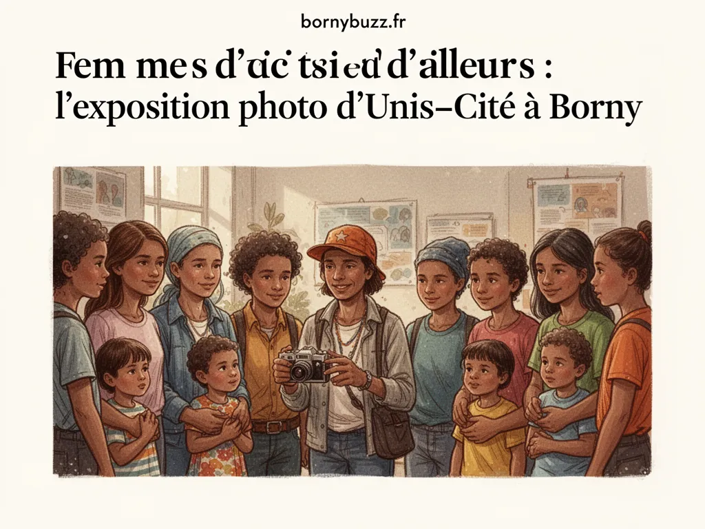 Femmes d'ici et d'ailleurs : l'exposition photo d'Unis‑Cité à Borny