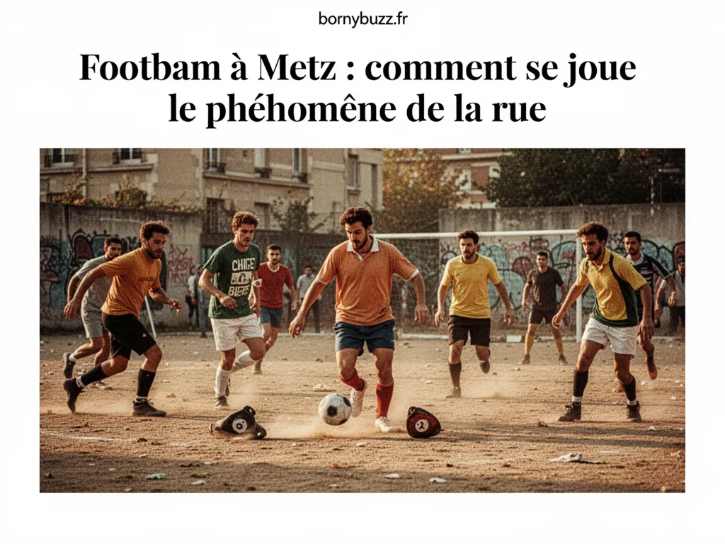 Footbam à Metz : comment se joue le phénomène de la rue