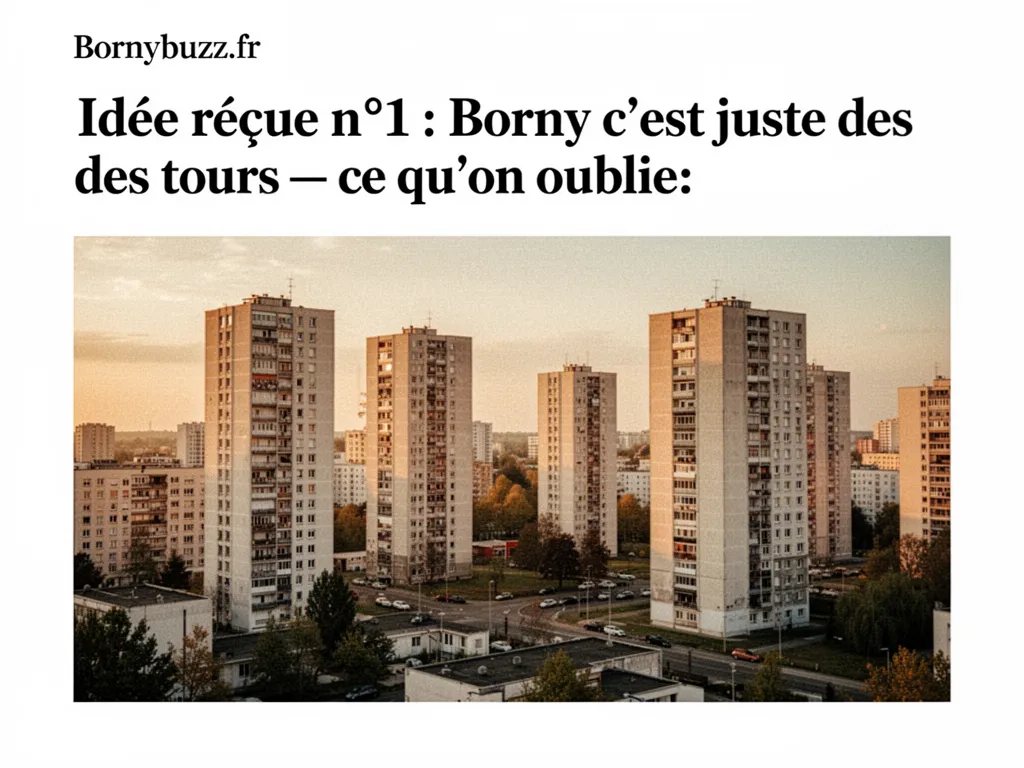 Idée reçue n°1 : Borny c’est juste des tours : ce qu’on oublie