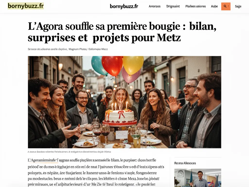 L'Agora souffle sa première bougie : bilan, surprises et projets pour Metz