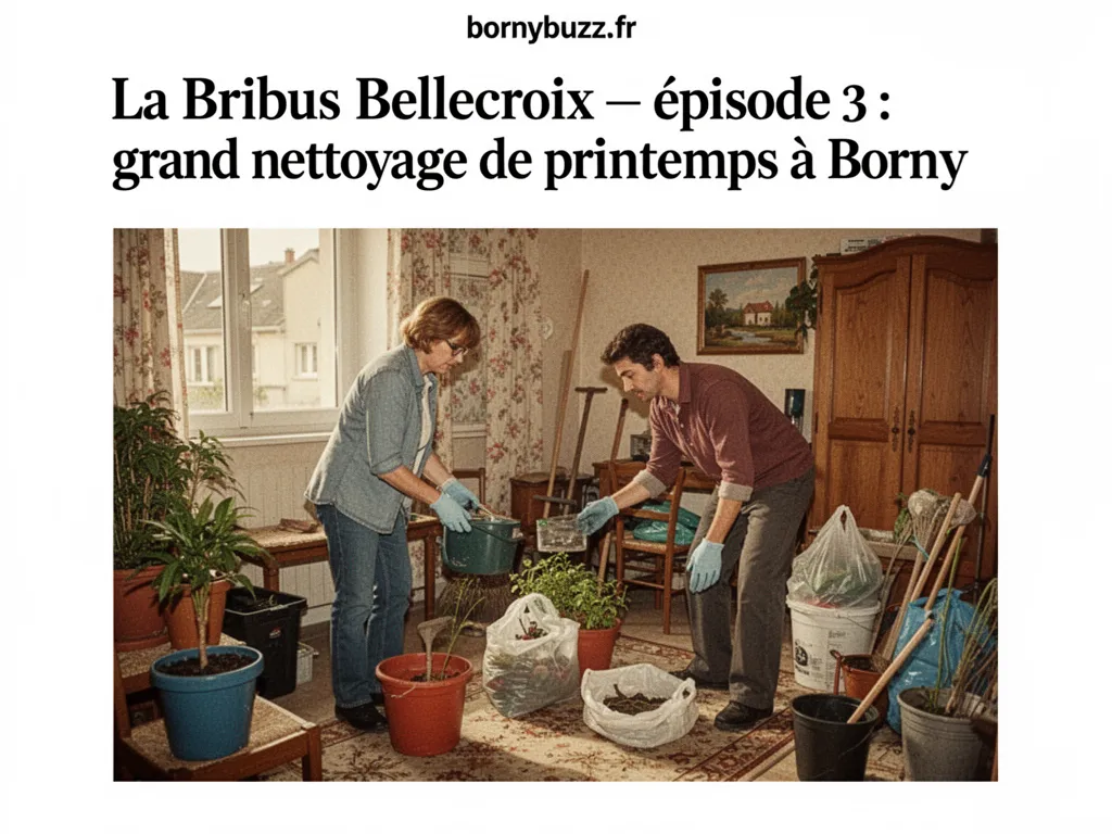 La Bribus Bellecroix : épisode 3 : grand nettoyage de printemps à Borny