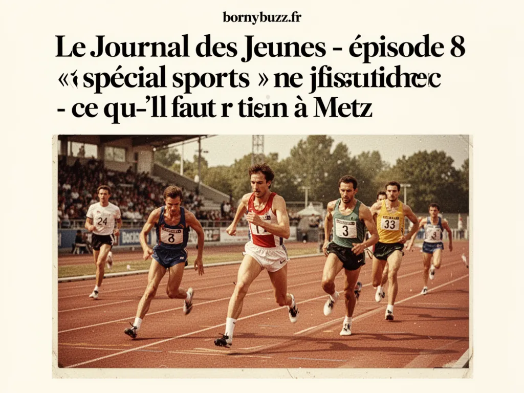 Le Journal des Jeunes - épisode 8 « spécial sports » : ce qu’il faut retenir à Metz