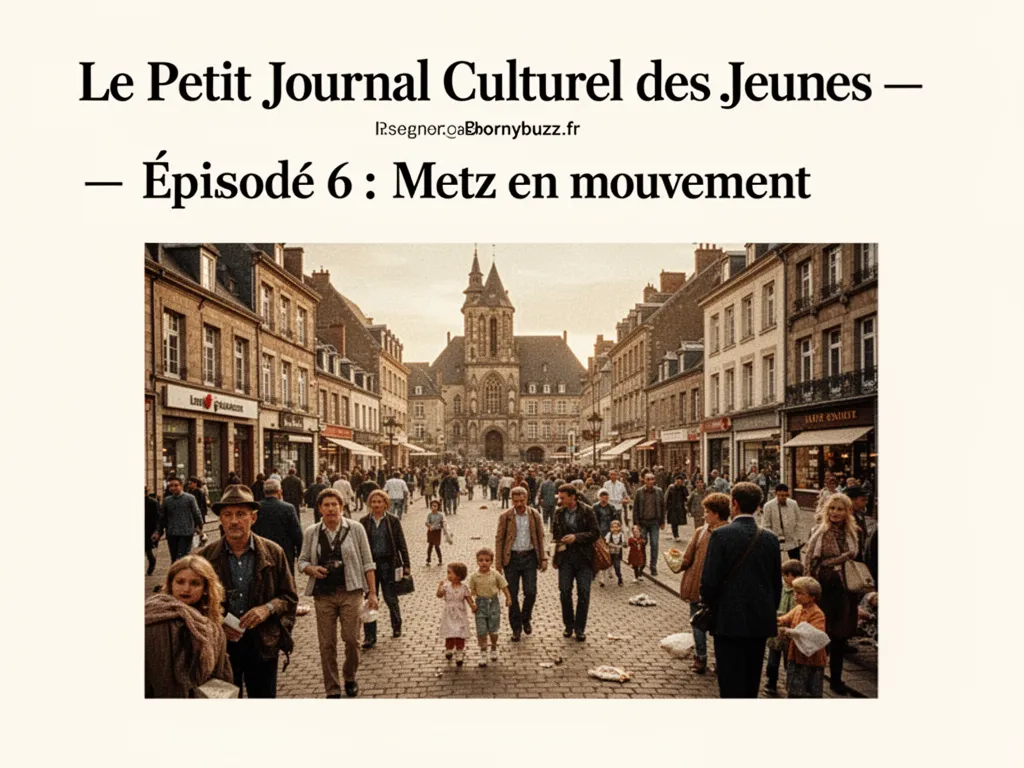 Le Petit Journal Culturel des Jeunes : Épisode 6 : Metz en mouvement