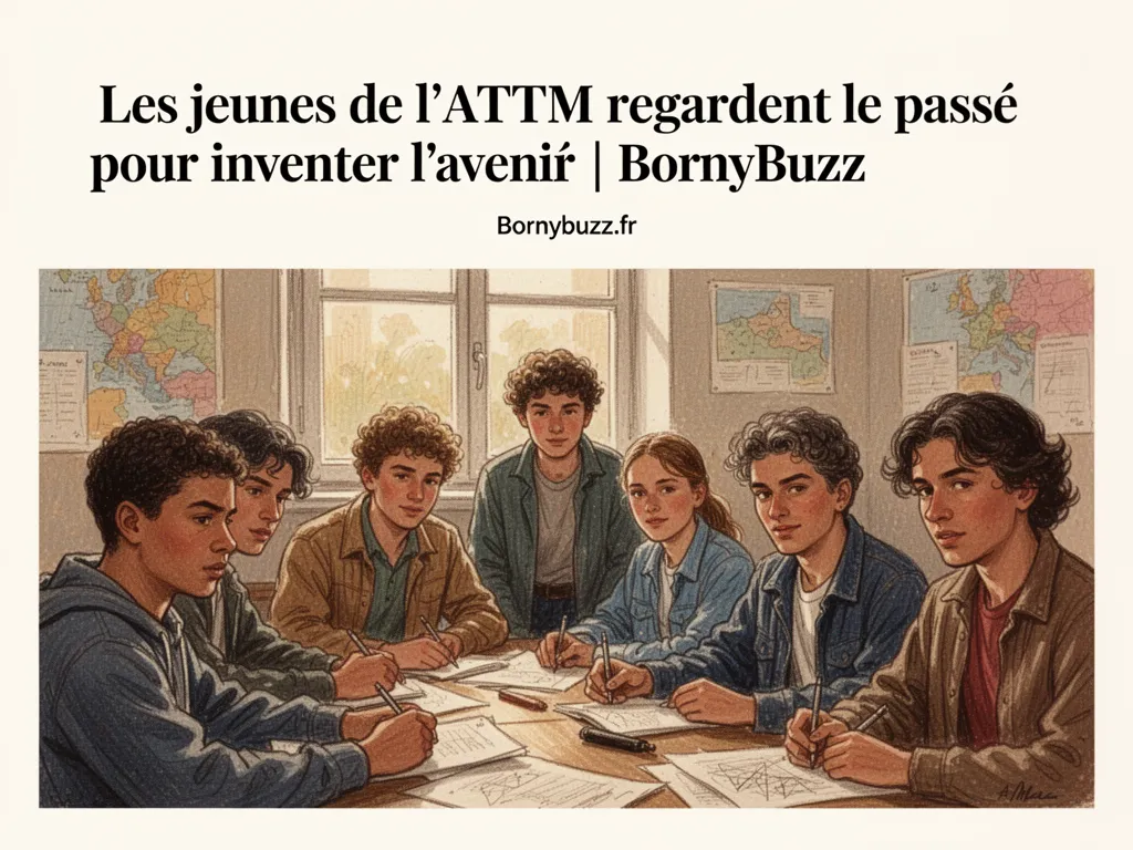 Les jeunes de l’ATTM regardent le passé pour inventer l’avenir | BornyBuzz