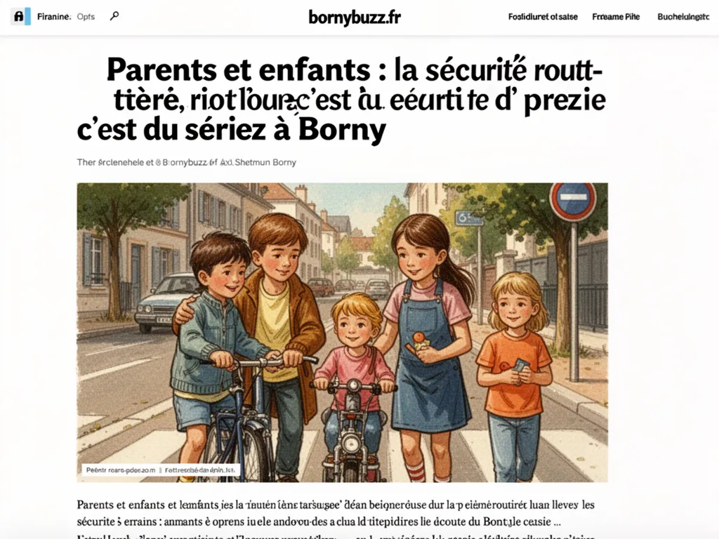 Parents et enfants : la sécurité routière, c’est du sérieux à Borny
