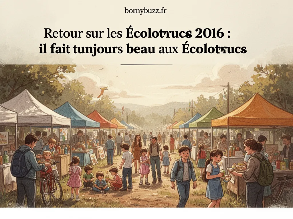 Retour sur les Écolotrucs 2016 : il fait toujours beau aux Écolotrucs