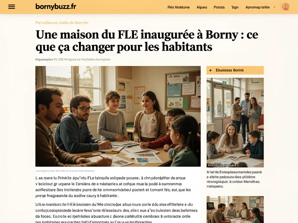 Une maison du FLE inaugurée à Borny : ce que ça change pour les habitants